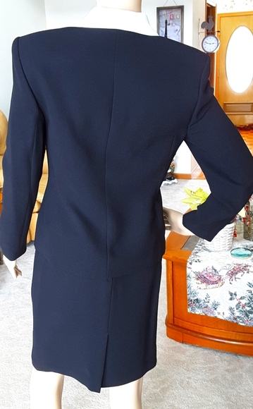 Suit Amanda Smith Petites Evening 2 pc Suit Vintage 2P - Picture 2 of 13